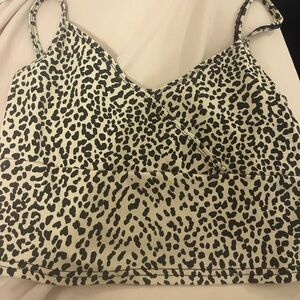 cheetah print tank top